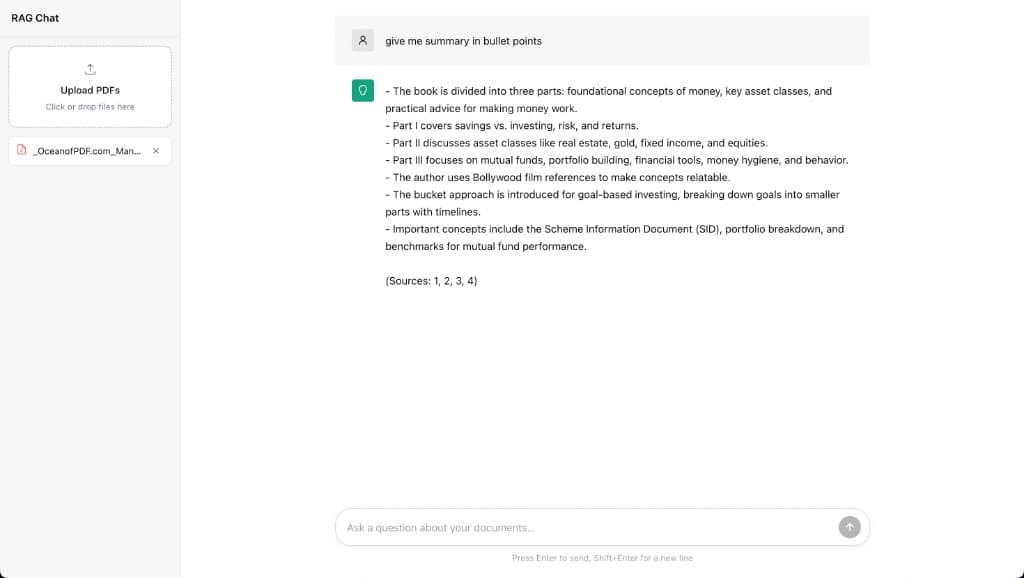 PDF RAG preview
